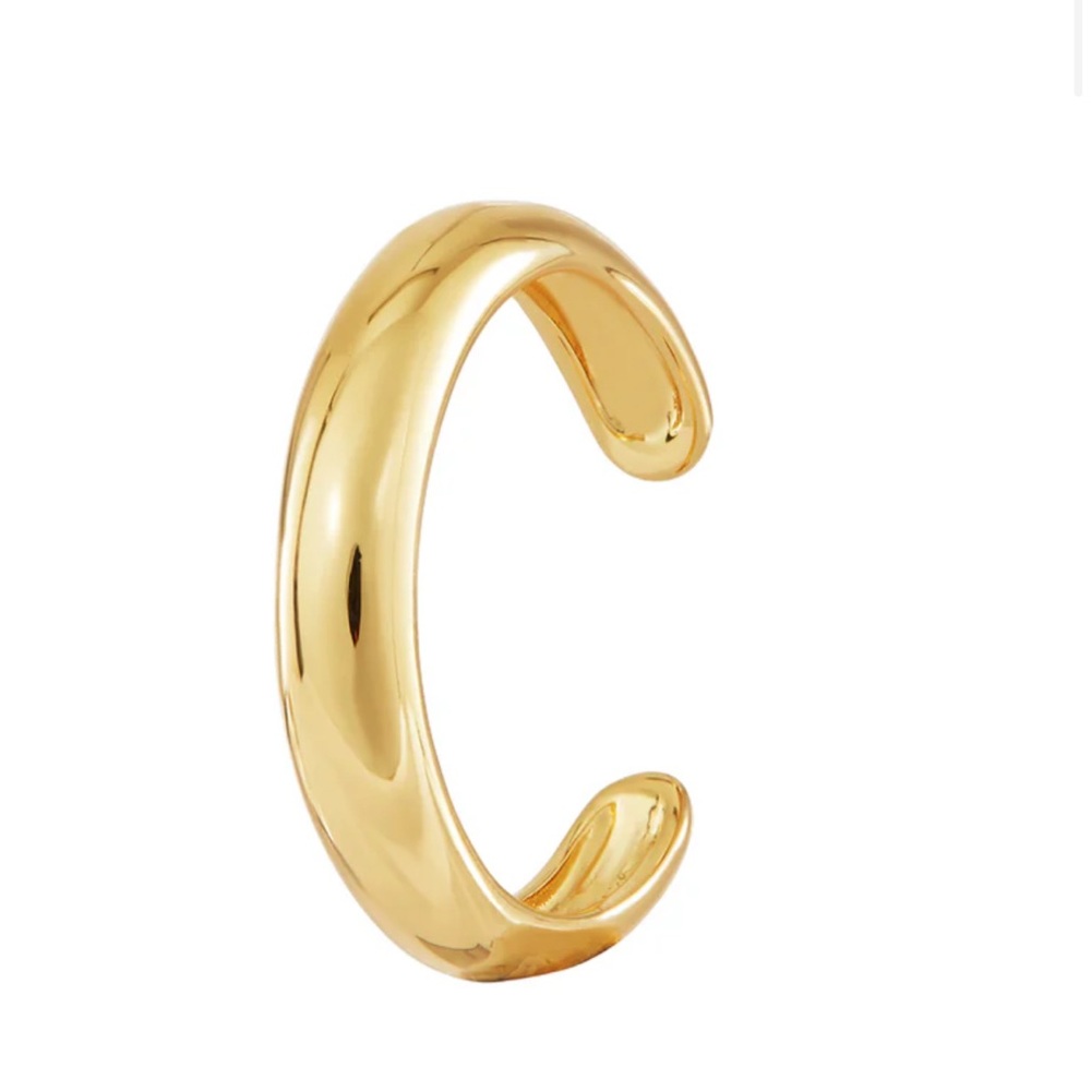 CELESTE STARRE Gold Hoop Ear Cuff - New In Package